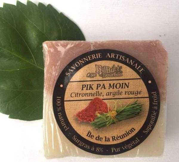 PIK PA MOIN – BULBUL DE BOURBON citronnelle argile rouge