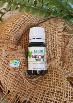 MENTHE VERTE - HUILE ESSENTIELLE BIO