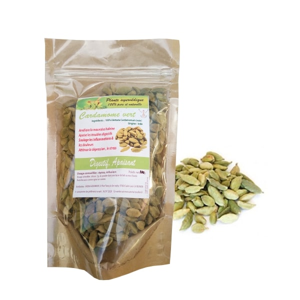 CARDAMONE VERT - GRAINE 50G