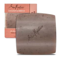 COCONUT & HIBISCUS : RHASSOUL CLAY SHAMPOO BAR - SHEA MOISTURE